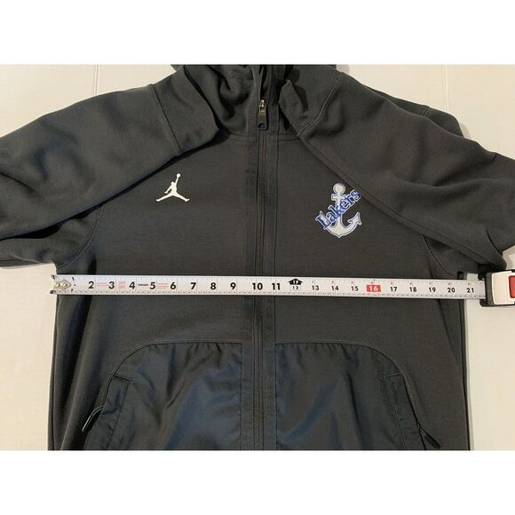 Y2K Nike Air Jordan Dri-Fit Air Fleece Full-Zip Hoodie DQ7870-066 Mens M Jumpman - Picture 9 of 14